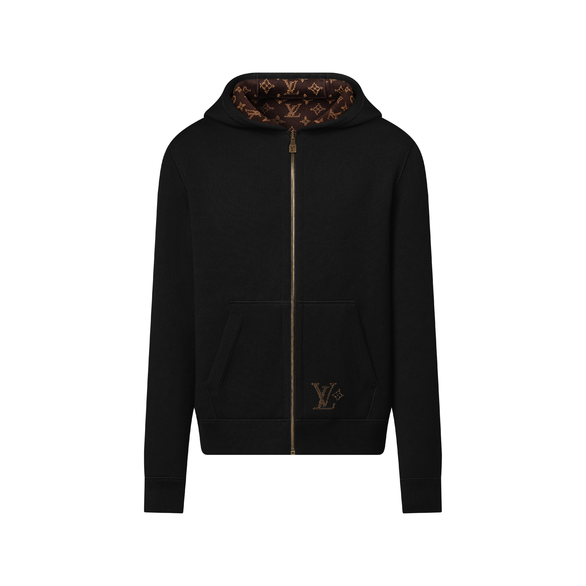 LOUIS VUITTON リバーシブル ダブルフェイスフーディ LOUIS VUITTON リバーシブル ダブルフェイスフーディ